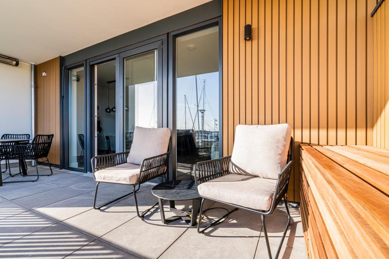 Luxe Appartement In Haven Marina Kamperland - 2 Badkamers 外观 照片